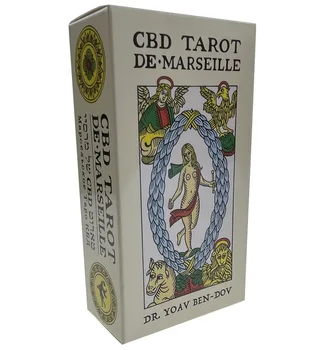 🃏 Marseille Tarot Deck – Classic 78-Card Divination Set (12x6.5cm, English Edition) 1