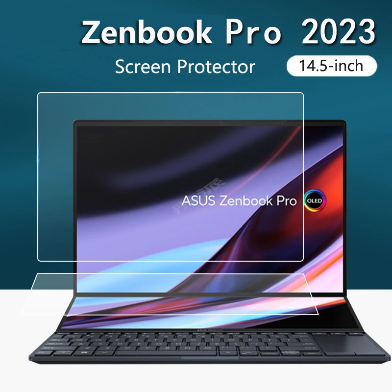 Schermo Di Copertura Antigraffio + Piccola Protezione Dello Schermo Per Asus Zenbook Pro 14 Duo Oled Ux8402 Muslimexmuslimah 14.5 "16:10