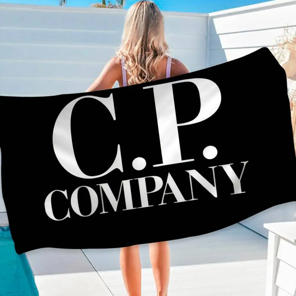 C-CP-Fashion Anime Beach Swimming Towel Soft Absorbent Washcloth Children's Gifts for Kids Travel Camping Gym