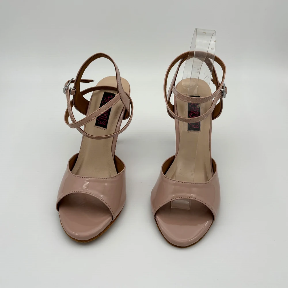 Sexy New Comfortable salsa shoes latin dance shoes tango wedding & party for women 628235NUPU Suede outsole low high heel