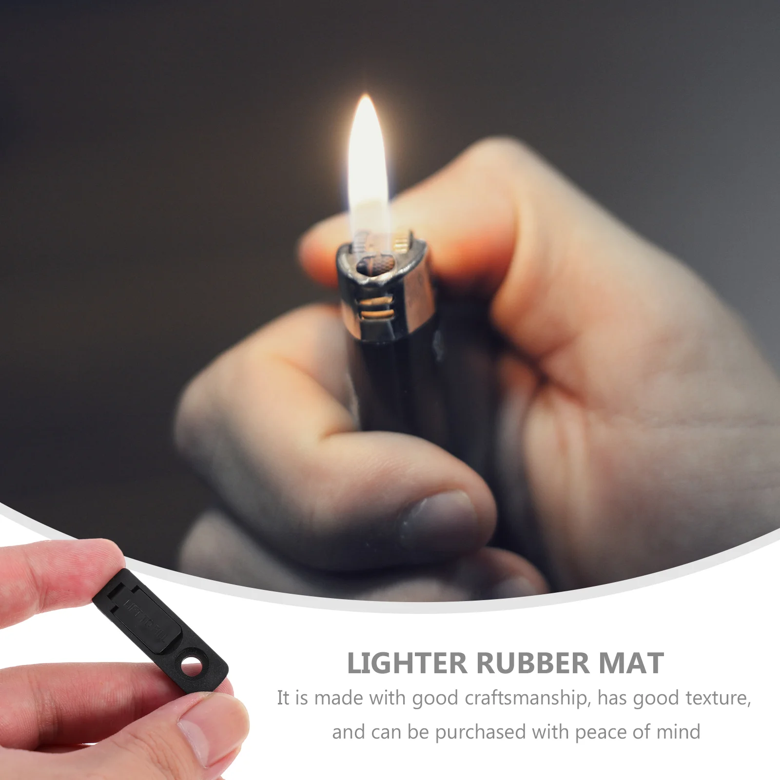 15 Pcs Fuel-saving Rubber Mat Lighter Bottom Pad Gasket Lighters Parts Washers for Anti-evaporation