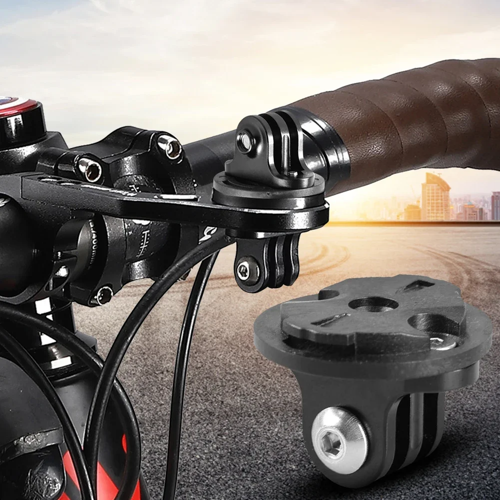 Description Picture 6 of item1PC Bike Computer Mount Bicycle Camera Headlight Holder Adapter for Garmin for Gopro Bracket Adapter Fixing Base Connecting Seat