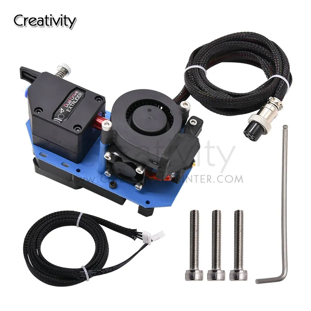 

3D Printer Parts Upgrade Bowden Extruder Hotend kit MK8 Nozzle 12/24V Direct Extrusion Hot End Kit For Ender 3/V2 CR10 CR10S