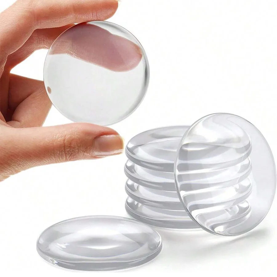 Door Knob Wall Shield Clear Soft Rubber Door Stopper Door thumbnail 8
