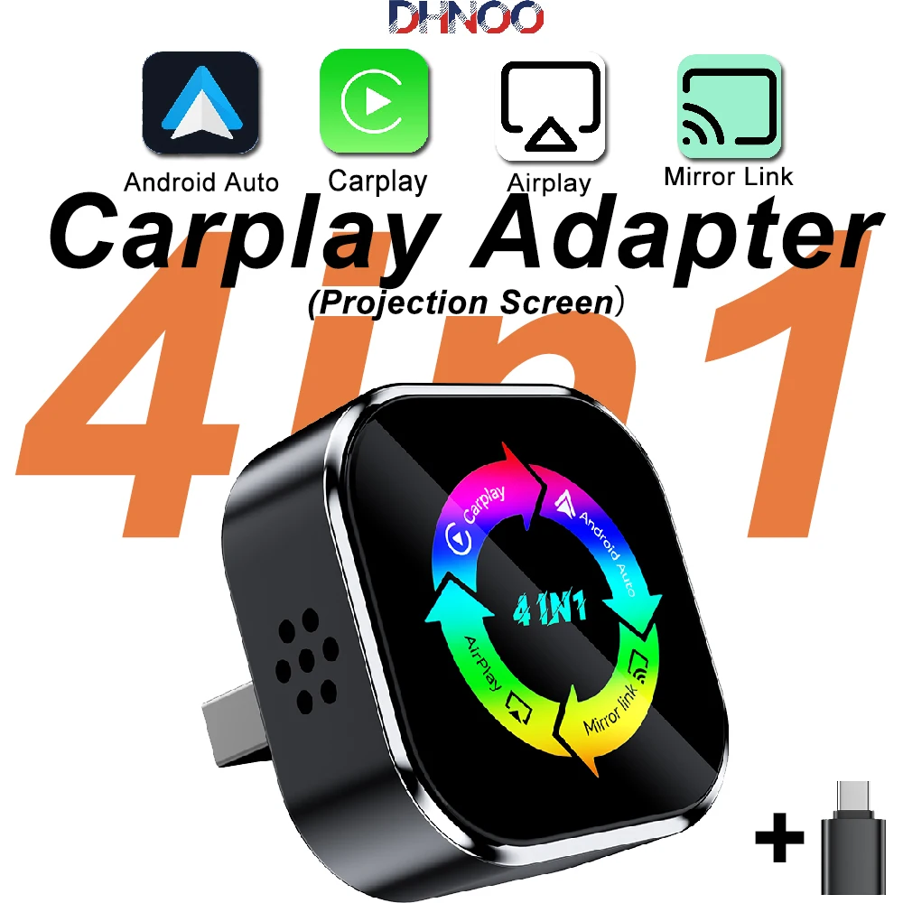 Adaptador Inalámbrico Carplay 2026 Android Auto 2026 | Cuotas sin interés