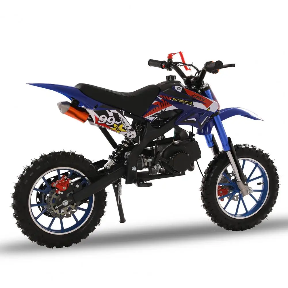 49cc 2-Stroke Kids Dirt Bike Mini Pit Bike Dirt Motorcycle Gas Power Kids Mini Motorcycle Ride On Pocket Motorbike