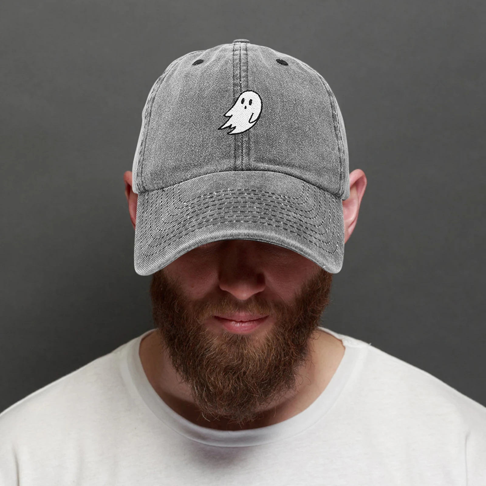 Outdoor Sun Hat Breathable Casual Baseball Cap Adjustable Retro Printed Baseball Hat for Activities Hiking Camping Picnic