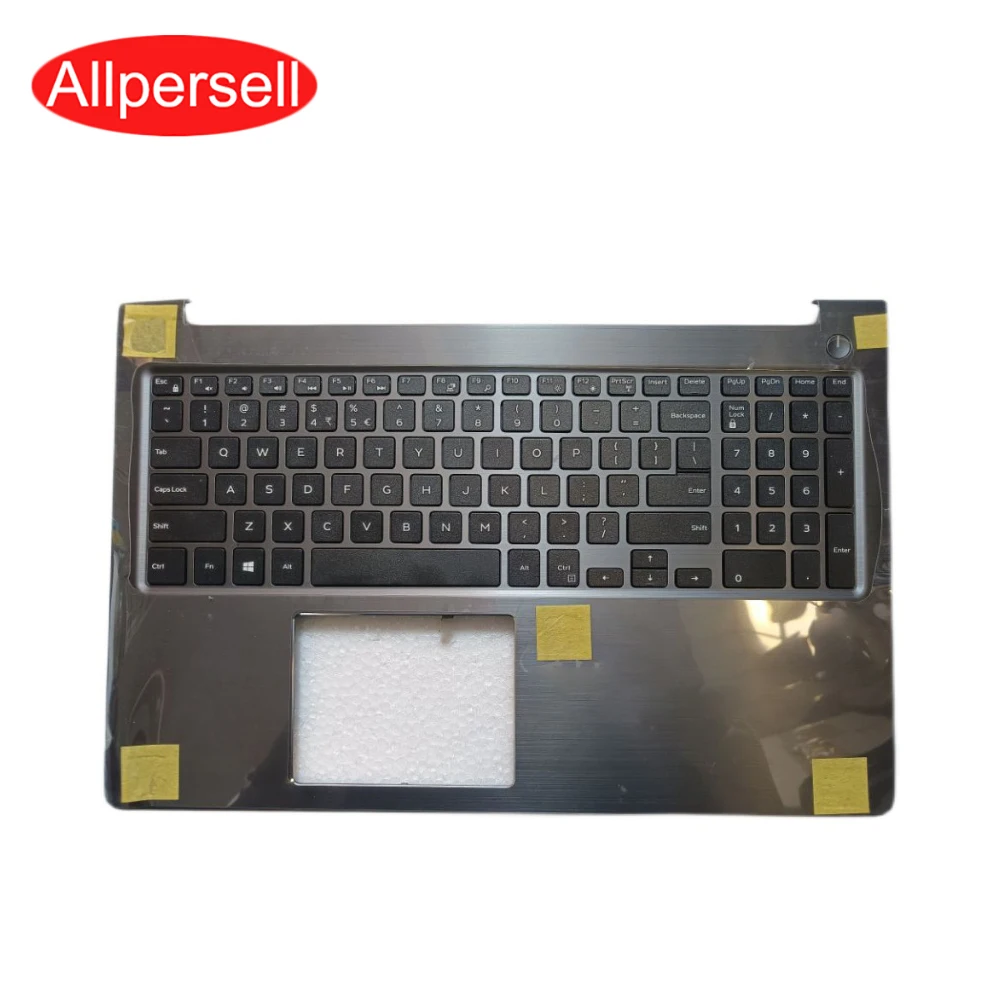para Dell Vostro 15 5000 5568 V5568 P62f Resto da Palma Escudo Capa Superior Teclado