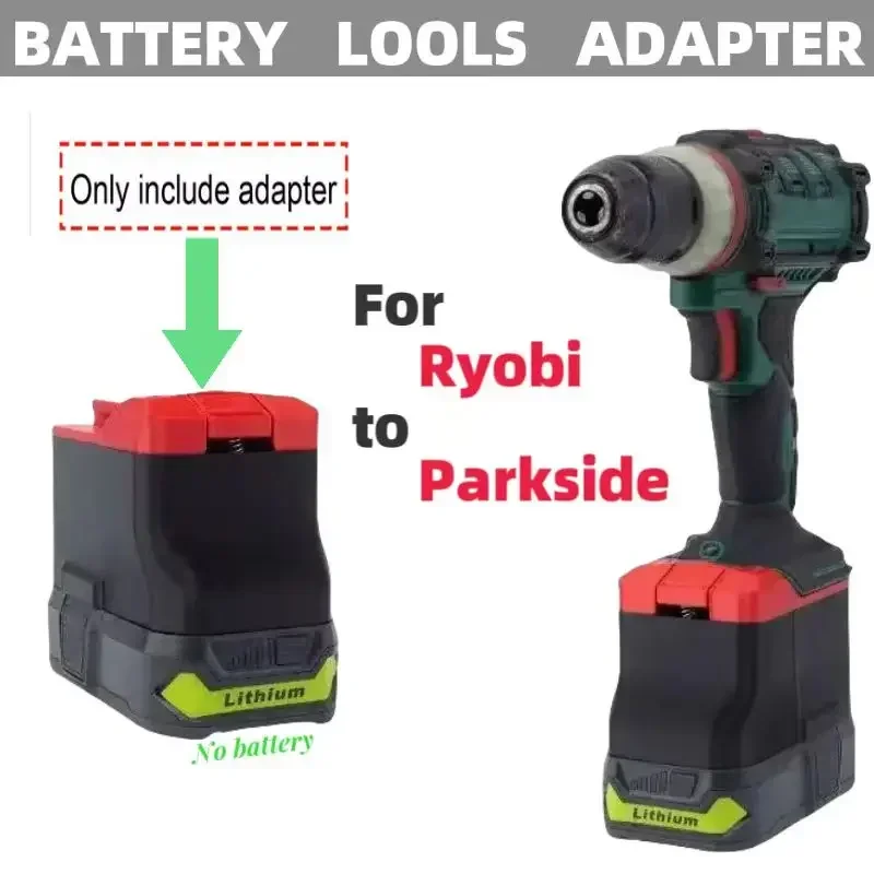 Per Adattatore Batteria Roybi A Convertitore Utensile Parkside X20V (Non Includere Strumenti E Batteria)