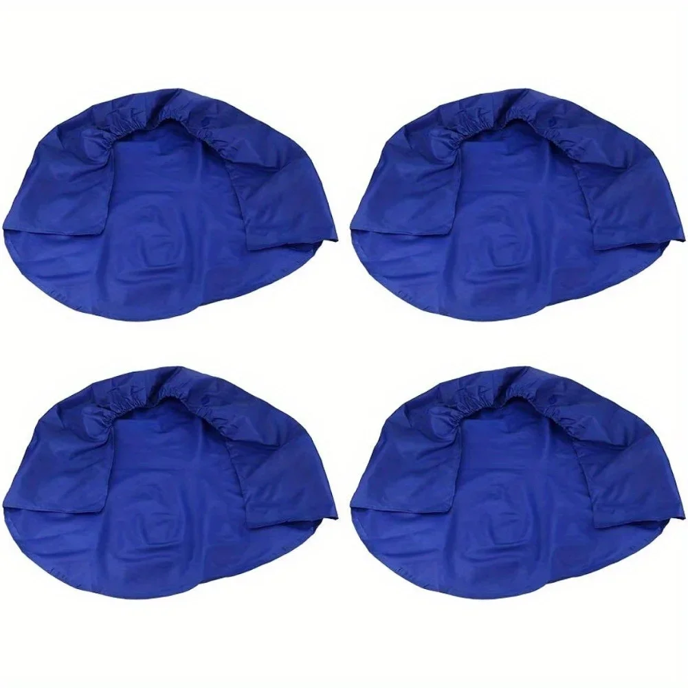 

Blue 32 Inch 4pcs RV Wheel Tire Covers - Protective Covers for RV Truck, Car, Camper, and Trailer