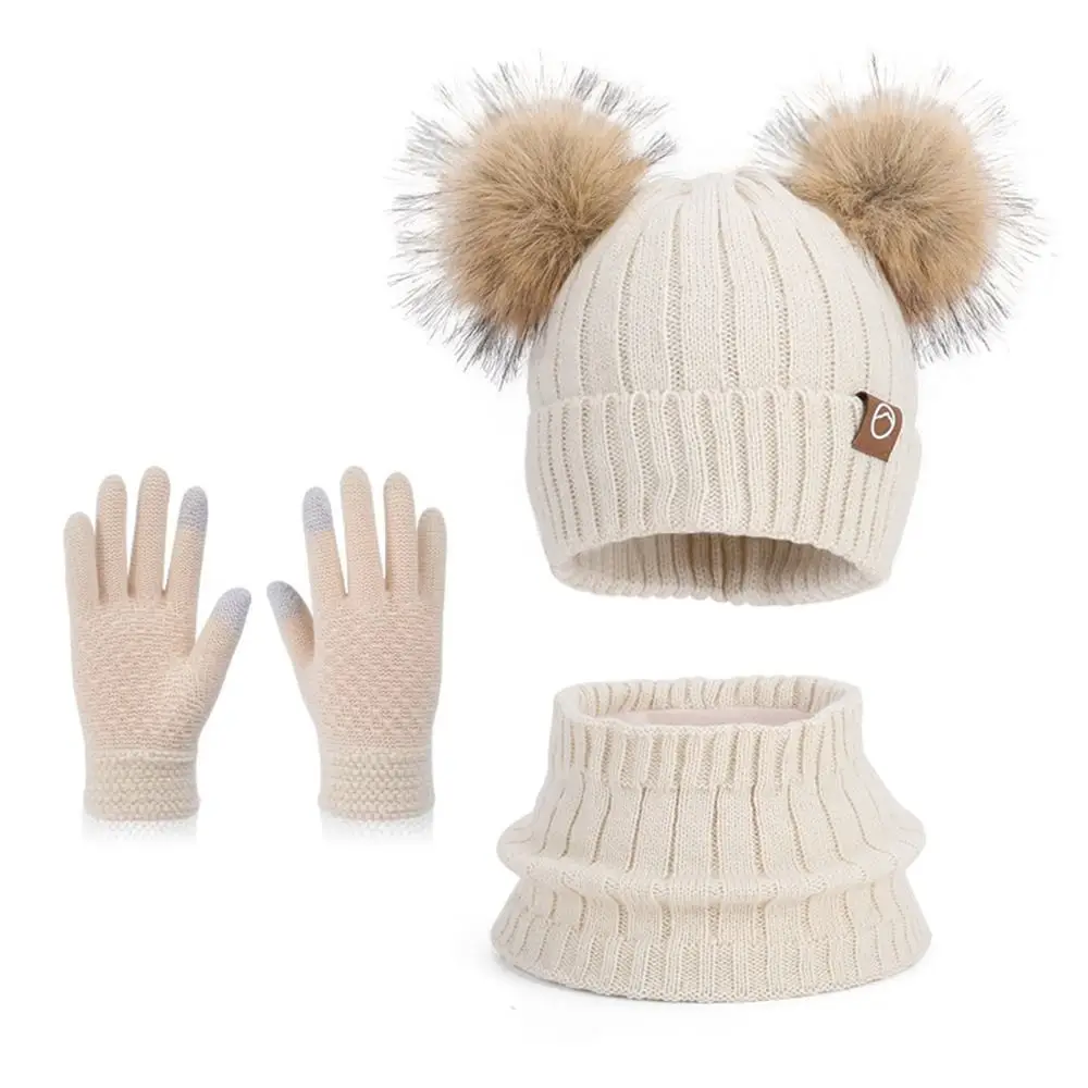 Fashion Warm Winter Hat Scarf Gloves Set Sb923bd9d44ff4ed9b5725b3fad810f95G