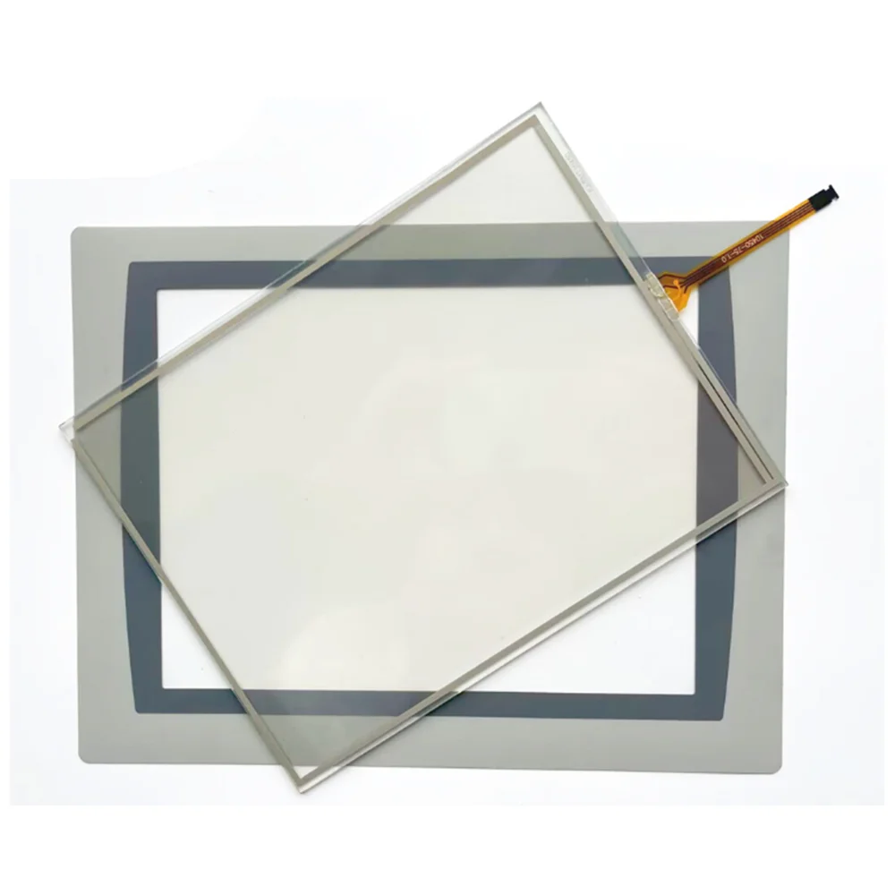 New for 2711P-T10C21D8S T10C21D8S-A/-B Touch Screen + Protective Film Overlay