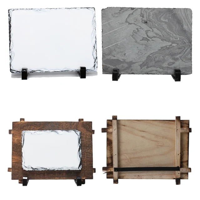 Sublimation Slate Blanks Heat Transfer Rock Photo Frame Suitable For  Desktop Home Decorations And Souvenir DIY Photo Frame - AliExpress