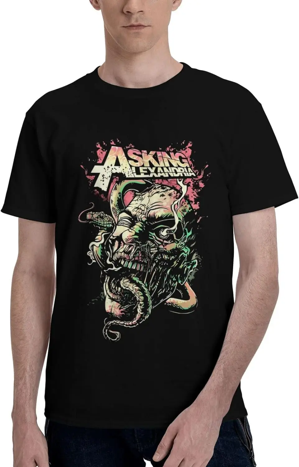 

Youth Mens Short Sleeve T-Shirt Vintage T Shirts Cotton Round Neck T-Shirt Tops Clothing for Men T-Shirts