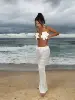 Sexy Bikini Swimsuit with Skirt Bandage Swimwear Women Brazilian Bikini 3 Pcs Bathing Suit A Line Skirt Summer Female 5