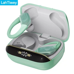 High - Performance Wireless Bluetooth Earbuds with ENC and IPX7 Waterproofing (Green)