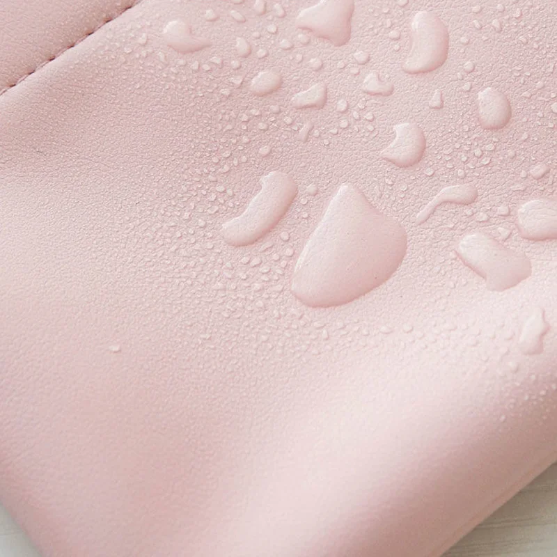 11Cm Portable Pu Leather Coin Purse Earphone Case Headphone Data Cable Organizer Lipstick Cosmetic Change Shrapnel Storage Bag