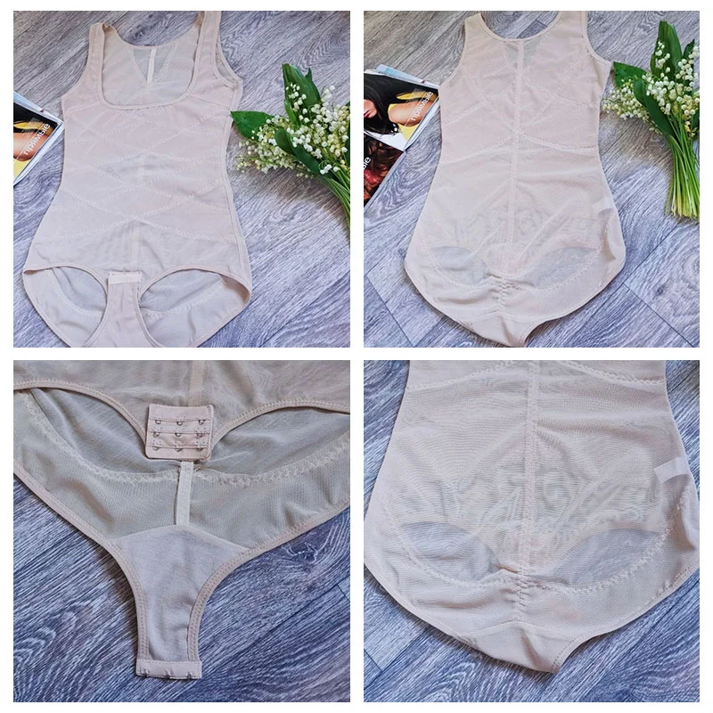 Body Shaper Tummy Control Butt Lifter Women Shapewear Bodysuit Slimming Belly Waist Trainer Postpartum Underwear