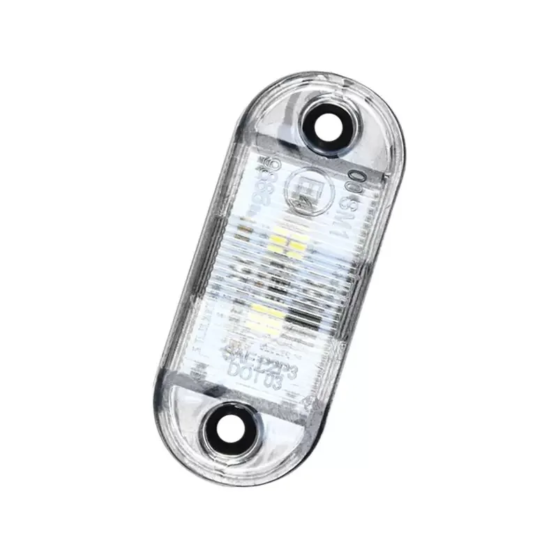 Led marker lights 2Pcs LED Side Marker Lights for Car External Warning Tail Light
