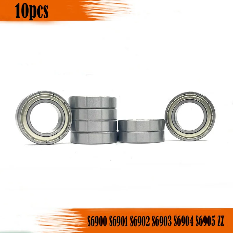 

1pack S6900 S6901 S6902 S6903 S6904 S6905 S6906 ZZ 440 STAINLESS STEEL Bearing Metric Thin Section Deep groove Ball Bearings