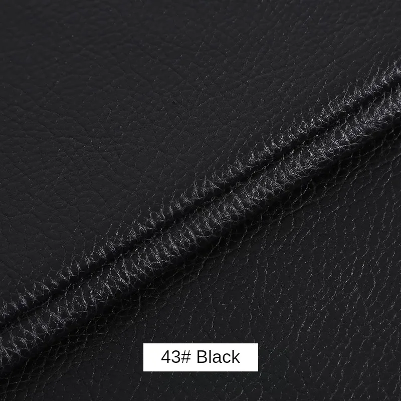 Soft Lychee Pattern Faux Leather Fabric for Upholstery Sofa Covers