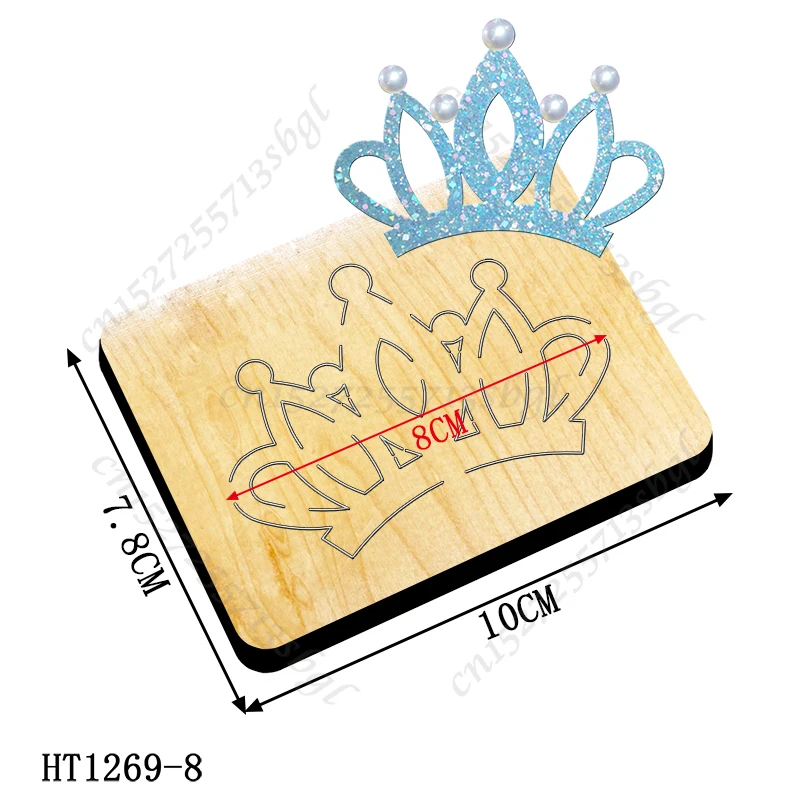 Description Picture 3 of itemCrown Cutting dies - New Die Cutting And Wooden Mold,Suitable For Common Die Cutting Machines On The Market.
