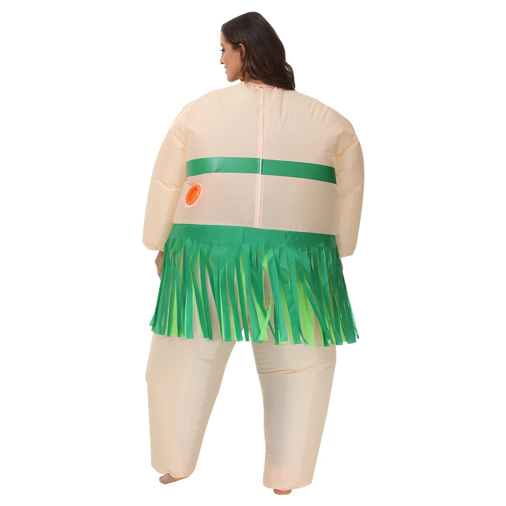 Costume Gonfiabile Da Mucca Per Adulti – Divertente Animale Da Fattoria Per Halloween, Carnevale E Cosplay – Taglia Unica 160-190 Cm