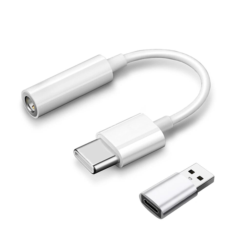 USB-C to 3.5mm Headphone Audio Adapter Converter