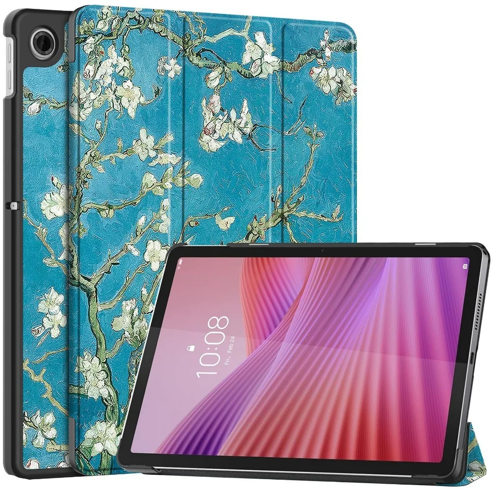 Coque For Lenovo Tab 10.1 2025 Case TB311FU TB311XU Painted Fold