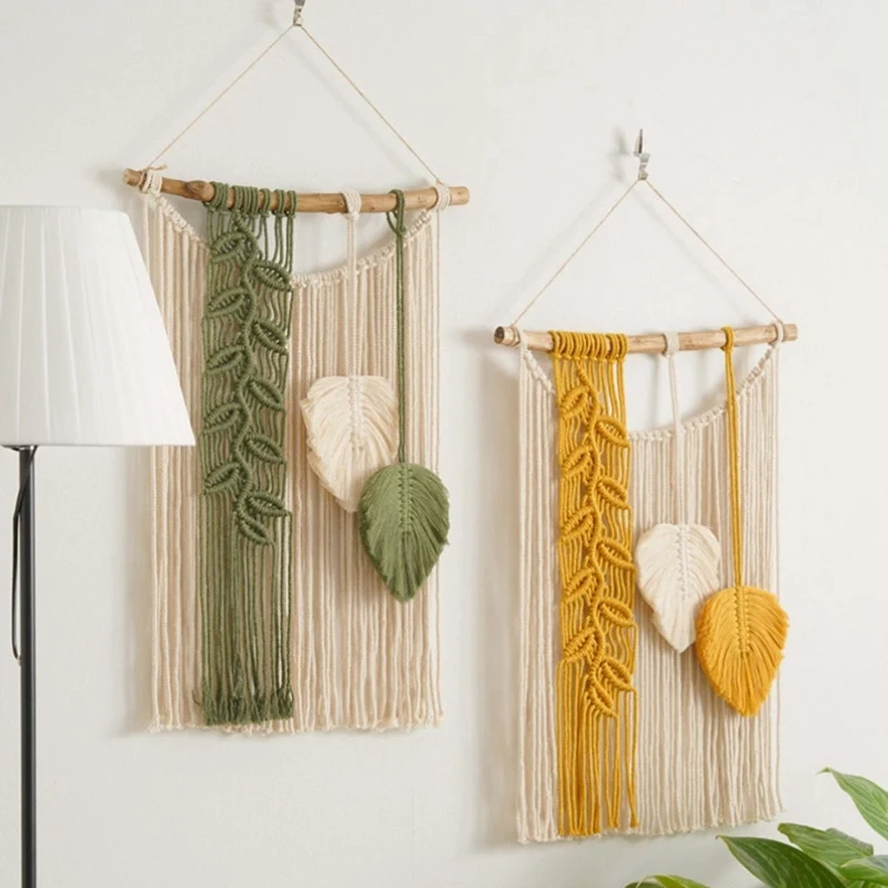 Macramé Wall Decor para Nursery Room, Boho Art, Estética Home Decor, Chic Galeria, Xmas Gift