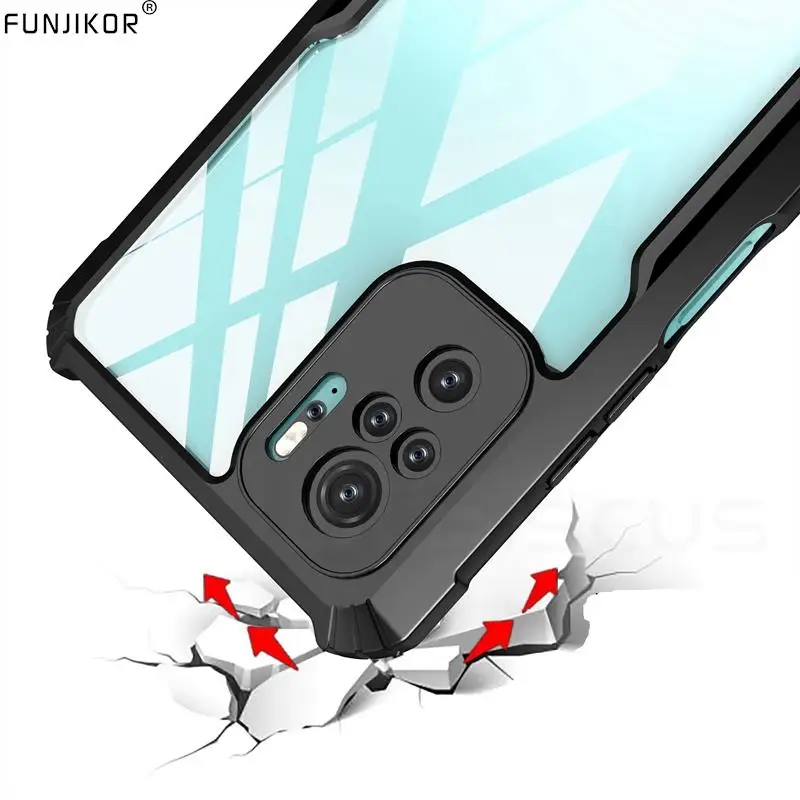 Shockproof Transparent Phone Case - Enhanced Protection and Clarity