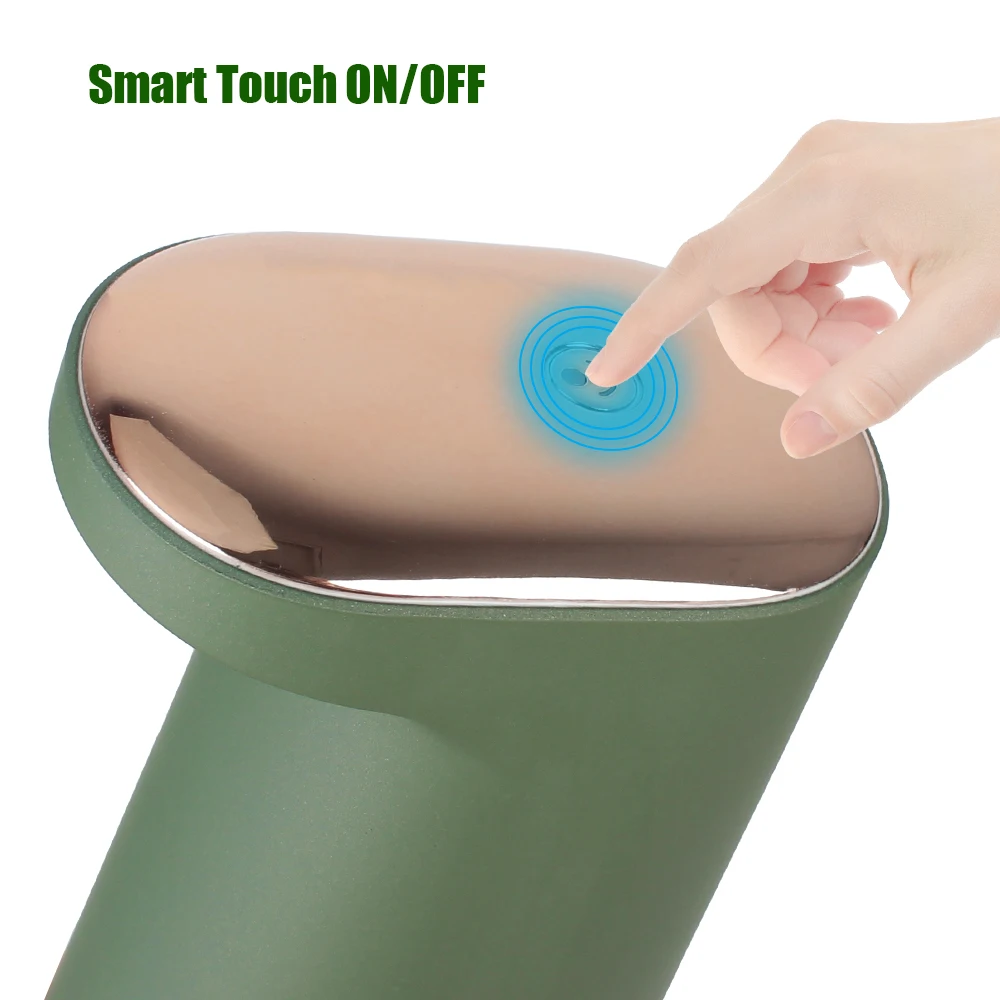 450ML Foam Liquid Soap Dispenser Hand Free USB Rechargeable Portable Touchless Automatic Foaming For Bathroom Kitchen 3