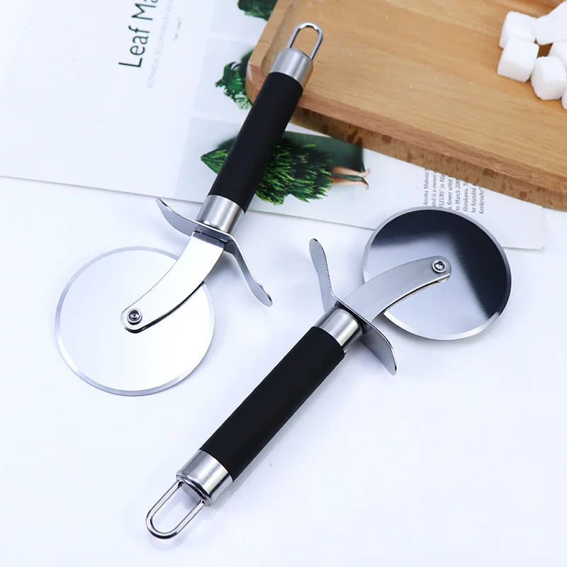 

Professional Pizza Cutter Wheel Stainless Steel - Handheld Pizza Cutter Wheel, Kitchen Pizza Tools, Pizza Slicer Wheel - Safe