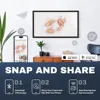 FHD Extra Large Digital Picture Frame, WiFi Large Digital Photo Frame, Art Decor Frame with Remote for Gallery 4