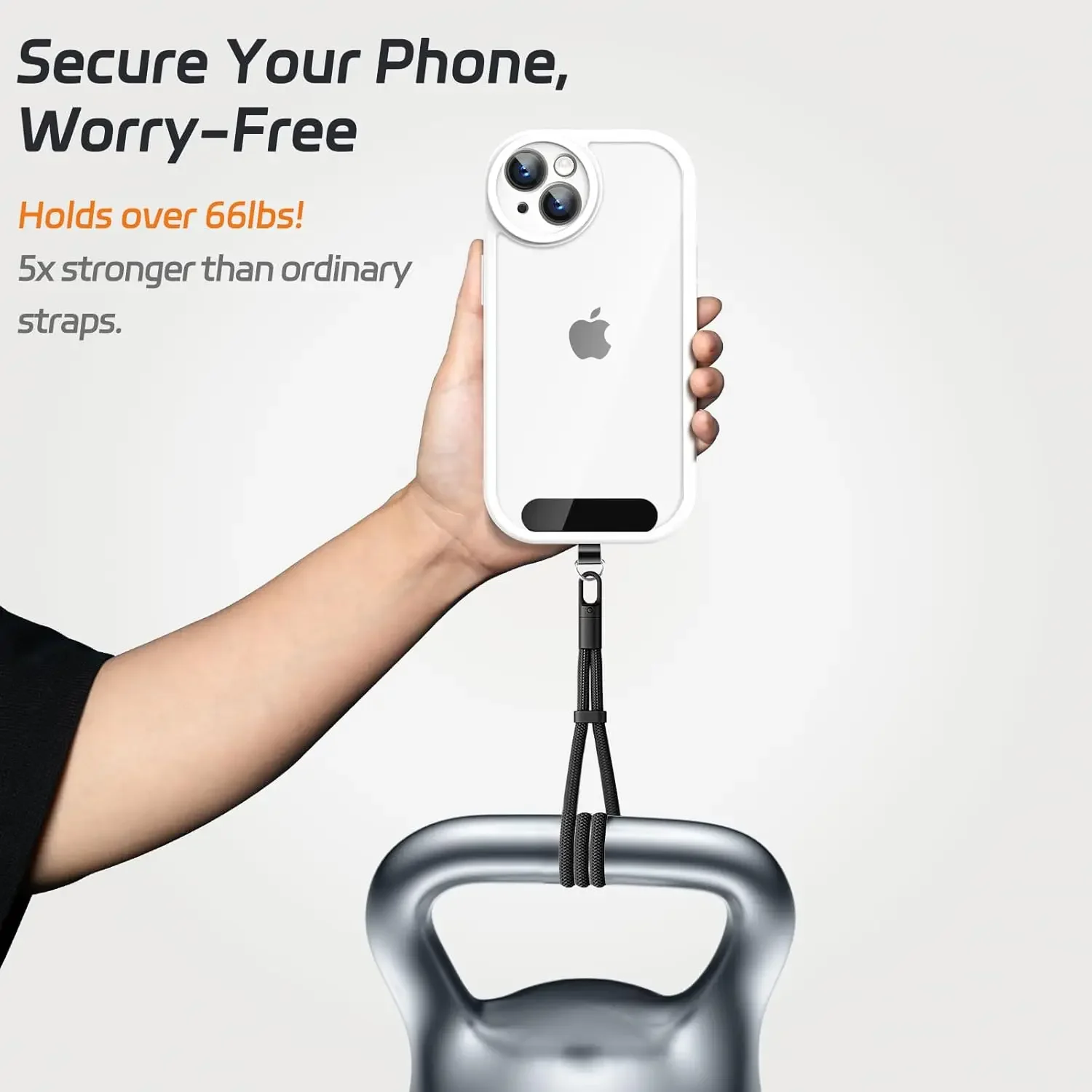 Crossbody Phone Lanyards with Anti-Drop 360° Rotation and Adjustable Design