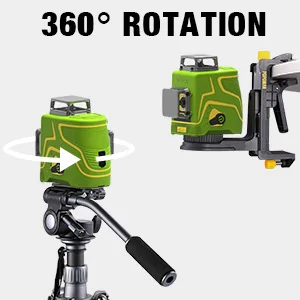 Pro HEIPOE MTM350B Automatic self-leveling 360 Rotary multi cross green  Magnet 12 lines nivel laser beam leveler - AliExpress