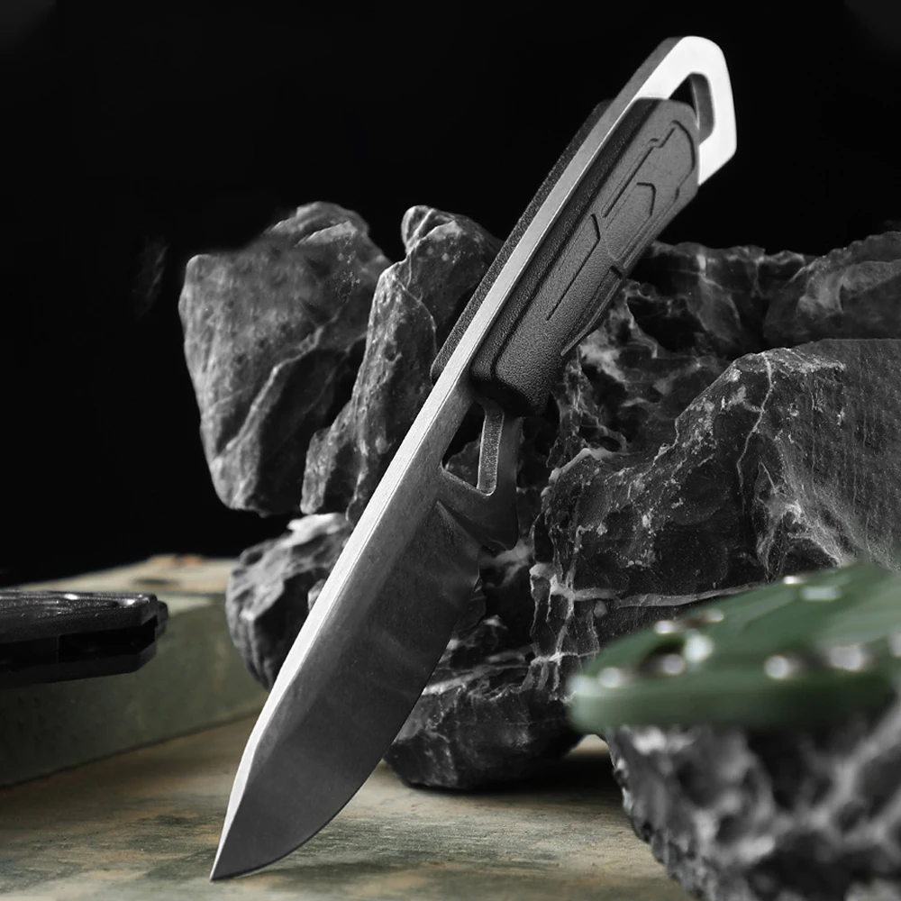 Small Fixed Blade Knife With Kydex Sheath Multi Tool