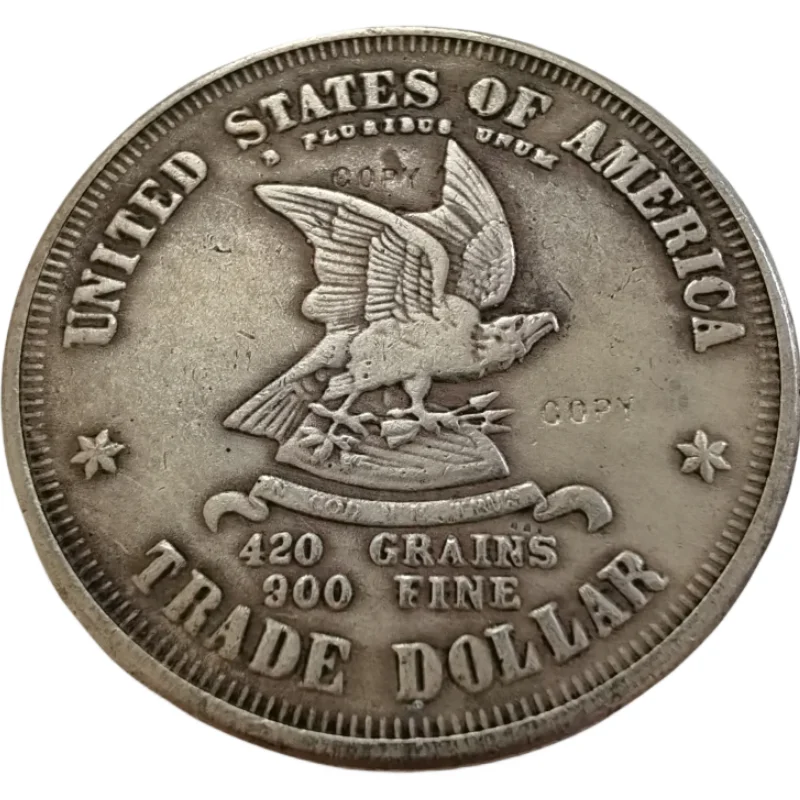 

1873 US Silver Plated Dollar Copy