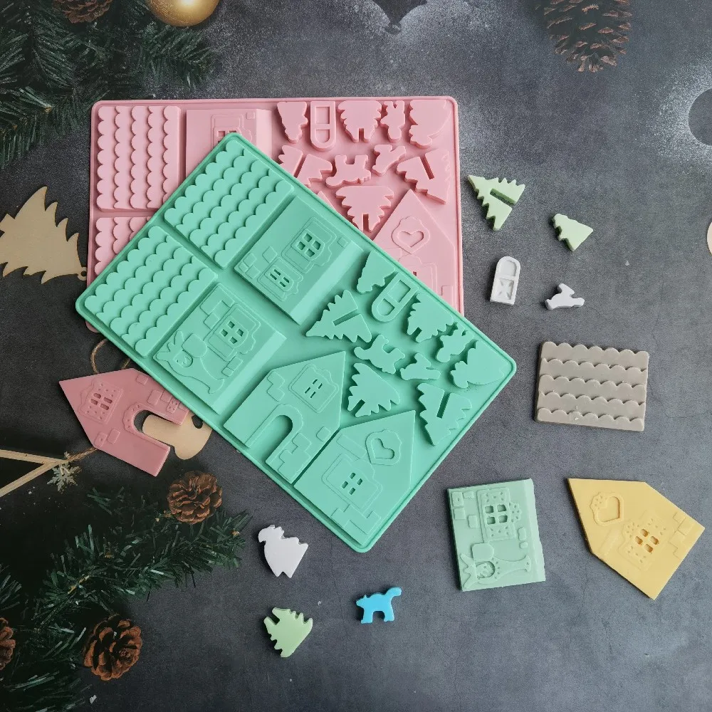 Coffret Moule En Silicone Et Accessoires Bonhomme Pain D'épices