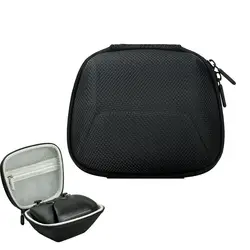 Durable Shockproof Controller Storage Case with Mesh Pocket (Black)