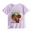 4 Colors 2-9y Children Russian Cartoon Cheburashka Funny T Shirt Summer Baby Boys/Girls Chebu Russia Tops T-shirt Kids Clothes 4