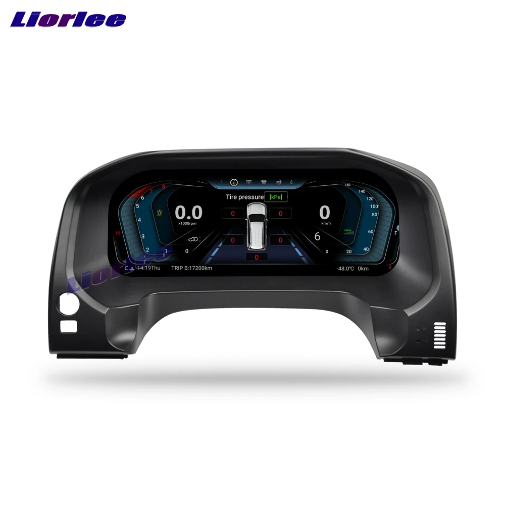 Toyota Prado 150 2010-2018 2019  ڵ ׼ LCD  Ŭ, ڵ ȵ̵ GPS ׺̼   