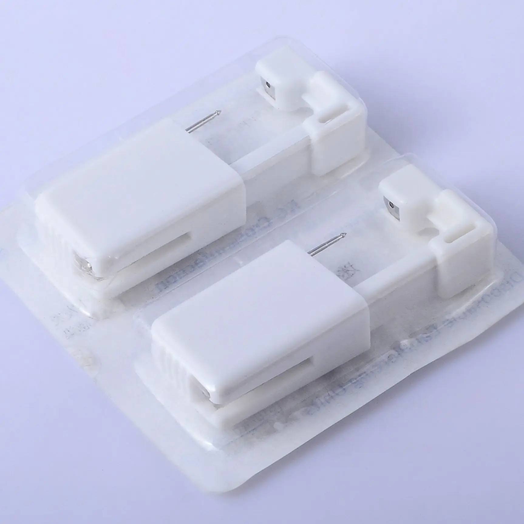 Sterile Surgical Steel Ear Stud with Secure Ball Closure
