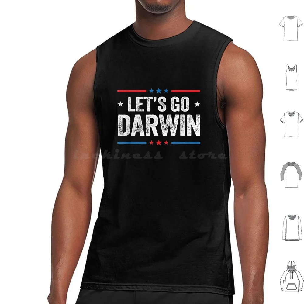 

Let Go Darwin майки жилет без рукавов Darwin Let Go Darwin Trends Let Go Darwin 111
