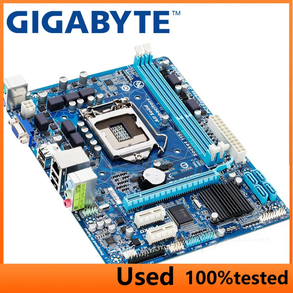 GIGABYTE GAH61MDS2 Desktop Motherboard H61 Socket LGA 1155 i3 i5 i7