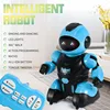 Intelligent RC Robot Kids Toy Programming Infrared Remote Control Robots with LED Light Toys for Boys Children Christmas Gifts 4
