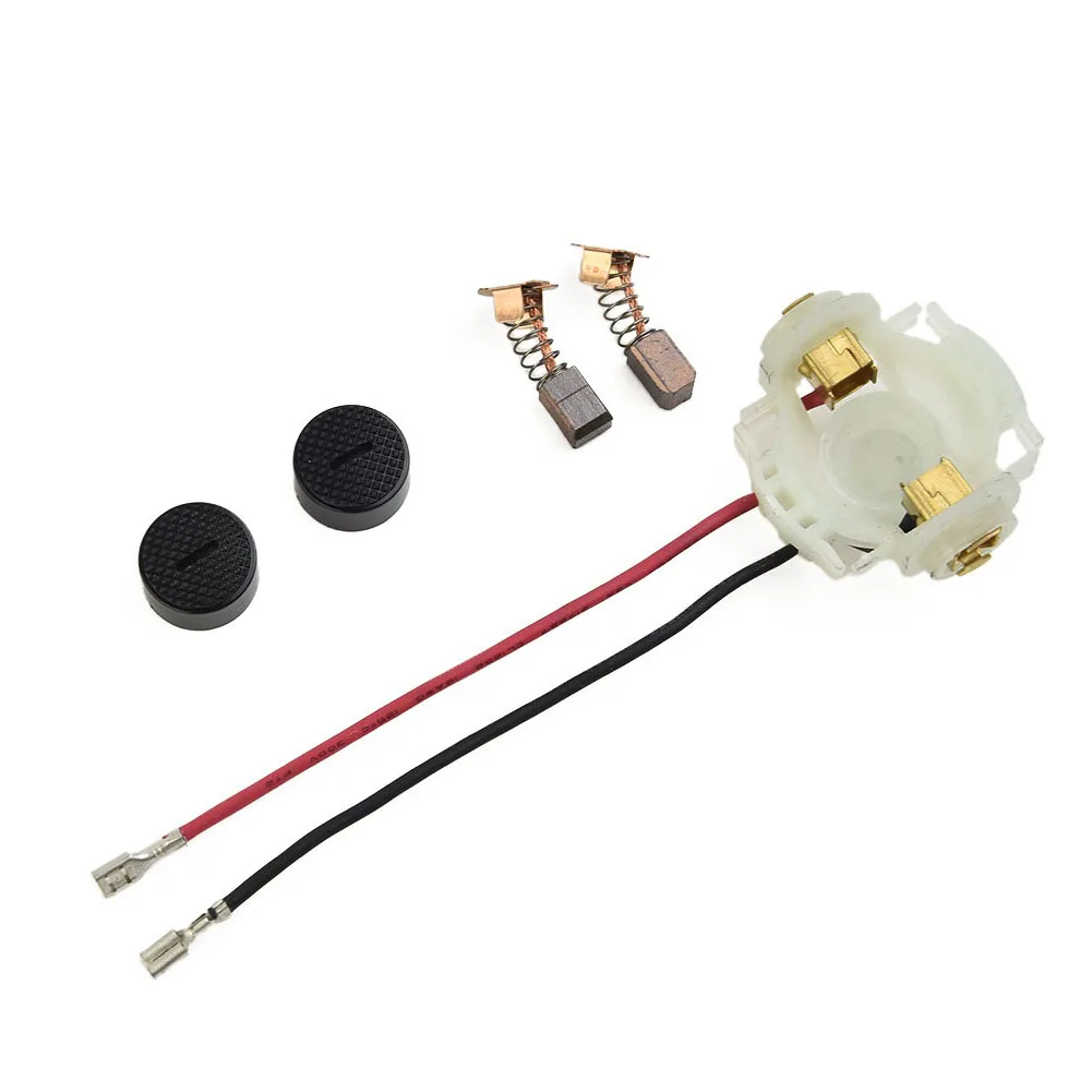 MAKITA Bürstenhalter CB430 BGA450 BJS160 Makita Bürstenhalter + Kappen + Bürsten Cb430 Bga450 Bga452 Bjs160 BGA450 BGA452 Bürsten