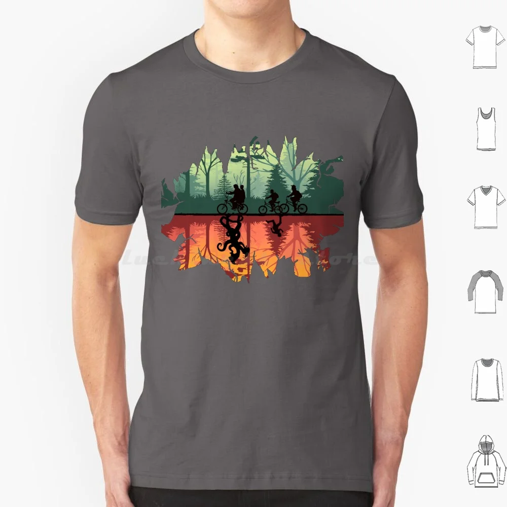 thumbnail image 1 of (El revés) Camiseta 6Xl Algodón Cool Tee Things Stranger Will Byers Mike Eleven Lucas Dustin 80S Hawkins Netflix 1980S, 1 of 5