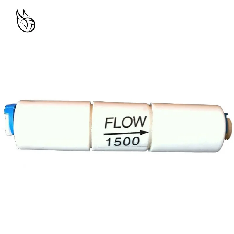 Hose Pipe Fitting Pipe Fitting Water Pipe Fitting 300CC 450CC 800CC 1500CC RO Water System Waste Water Flow Regulater Restrictor 1/4" OD Hose Reverse Osmosis Quick Pipe Fittiing