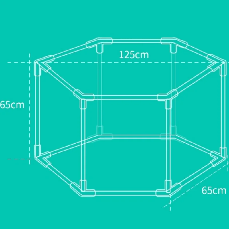 Baby indoor play fence Children home ground fence baby crawling mat protective against falling toddler grid bar